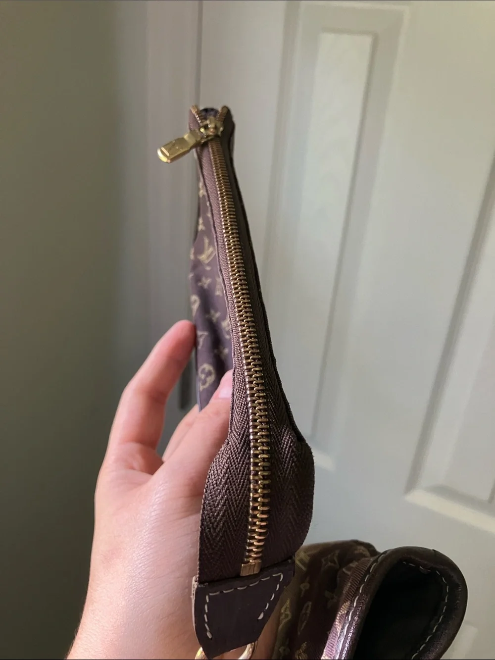 Louis Vuitton Monogram PM Mini Lin Bucket with Detachable Pouch